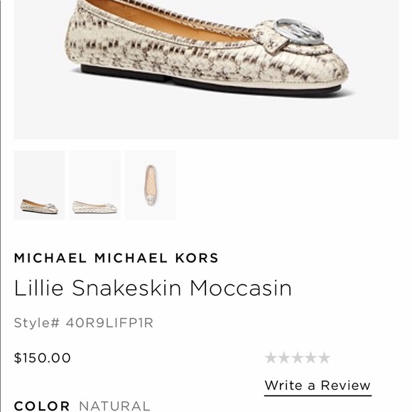 MK snakeskin shoes - Picture 1 of 2